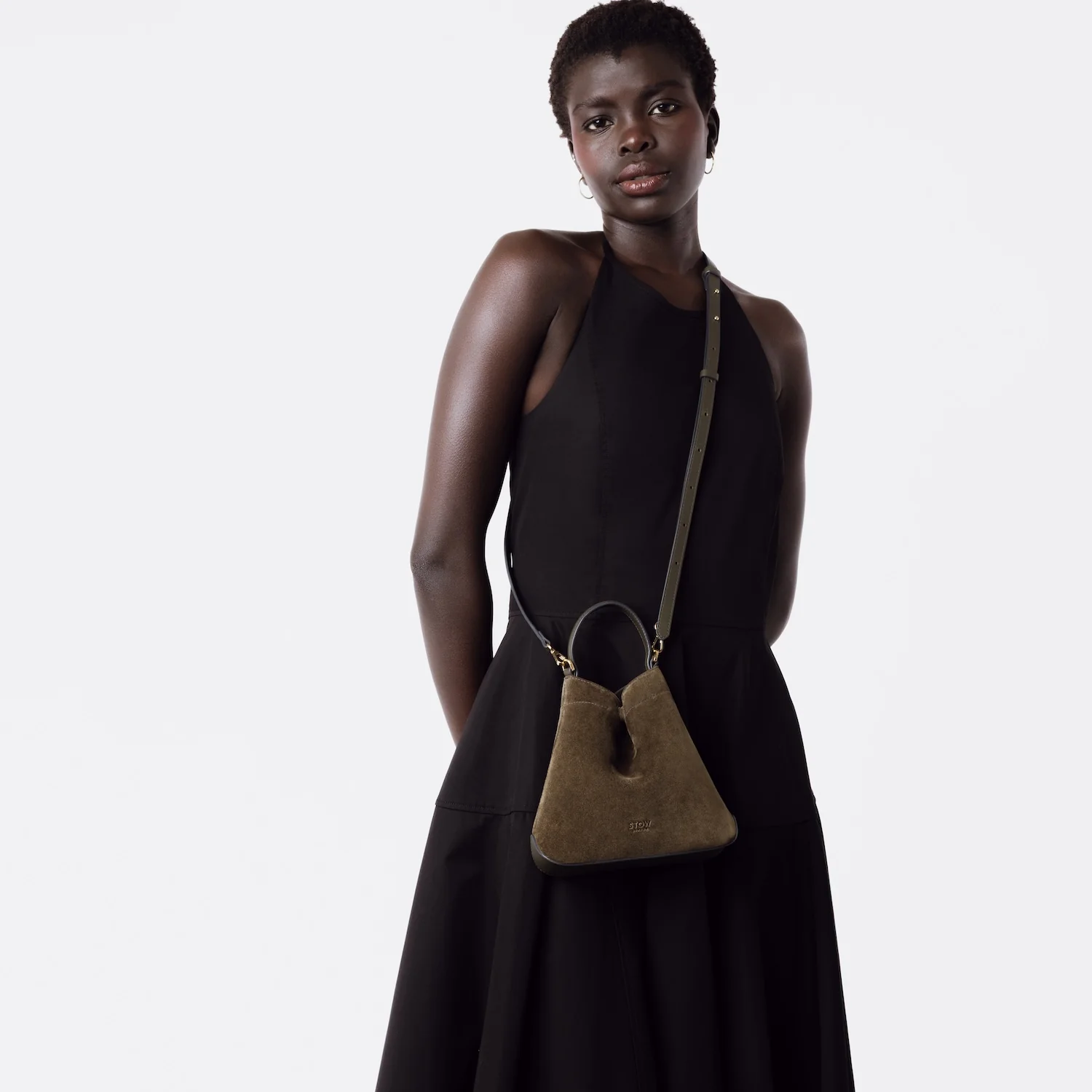 Leather Crossbody Strap for Mini Curve - Image 2